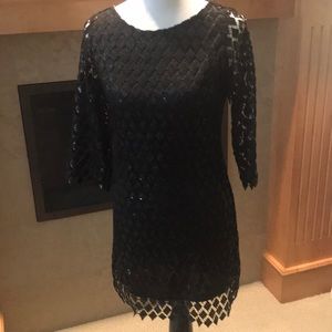 Ark & Co NWT Black Shimmering Party Dress Size Med